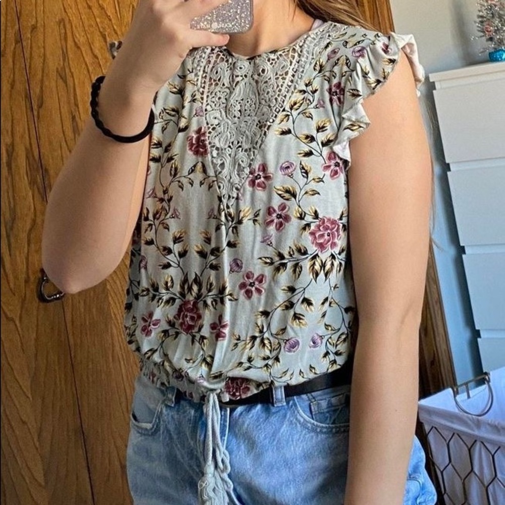 Target Flower Printed Top